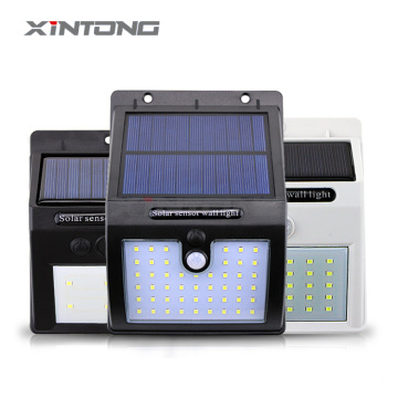 High Bright Waterproof Solar Powered Outdoor Garden Yard Garage Sensor Security Wall Lights